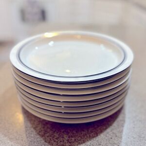 Dansk Bistro Christianshavn Blue 8 Salad Plates
